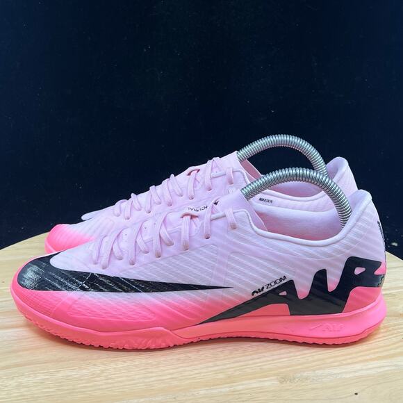 Nike Mercurial Vapor 15 Academy IC Mens Sz 7.5/ Women’s Sz 9 Pink DJ5633-601 - Picture 7 of 10